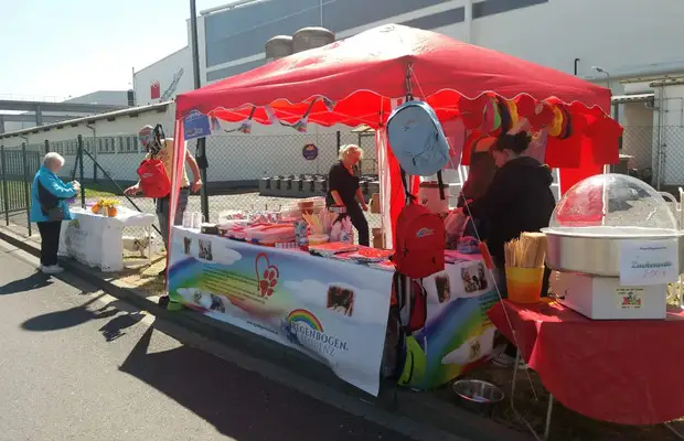 regenbogenresidenz wildau auf dem stadtfest 06