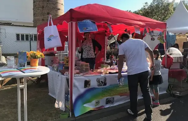 regenbogenresidenz wildau auf dem stadtfest 07